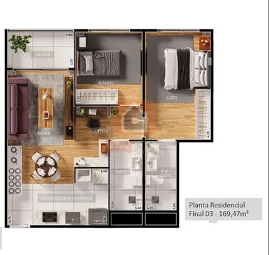 Apartamento à Venda Região Central 