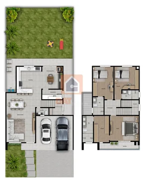 Casa No Condomínio Bosque Mistral