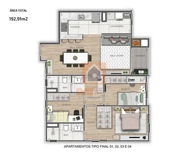 Apartamento à Venda Em Região Central