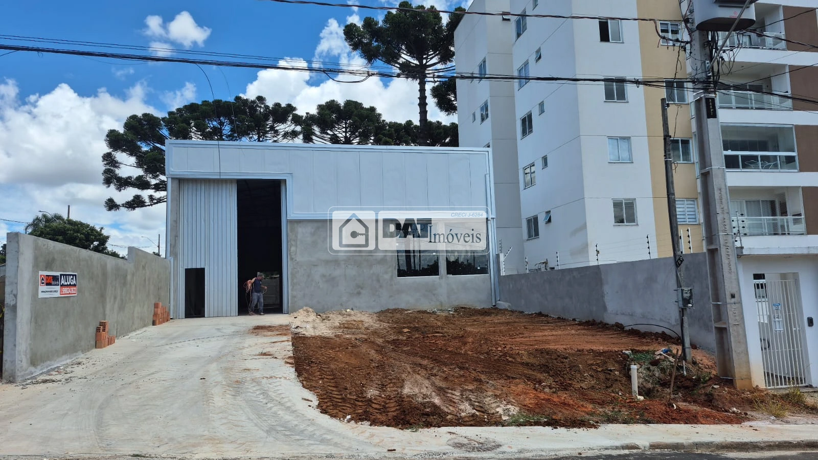 Barracão Para Locação Em órfãs