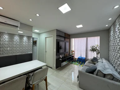 <strong>Apartamento Padrão</strong>&nbsp;<small>(2 dormit&oacute;rios sendo 1 su&iacute;te)</small>