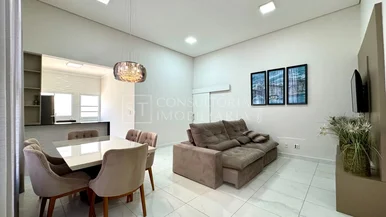 <strong>Casa em Condomínio</strong>&nbsp;<small>(3 dormit&oacute;rios sendo 3 su&iacute;tes)</small>