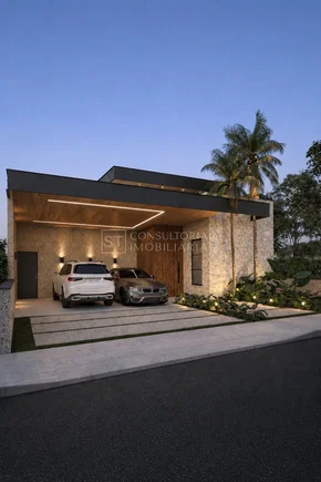 <strong>Casa em Condomínio</strong>&nbsp;<small>(3 dormit&oacute;rios sendo 3 su&iacute;tes)</small>