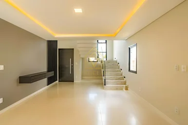 Casa De Alto Padrão No Condomínio Alphaville Ponta Grossa