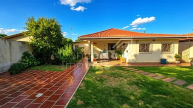 Residência Com Amplo Terreno - Oficinas