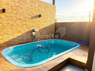 Sobrado Semimobiliado Com Piscina - Ronda