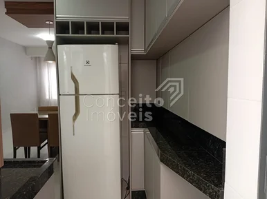 Condomínio Residencial Coimbra - Uvaranas -  Apartamento Semimobiliado