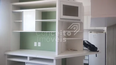 Edifício Aspen Ville - Centro - Apartamento Semi Mobiliado