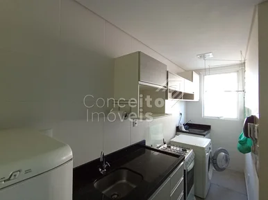 Edifício Syrah Palace - Centro - Apartamento Semi Mobiliado