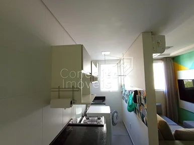 Edifício Syrah Palace - Centro - Apartamento Semi Mobiliado