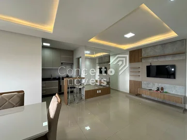 Edifício Montparnasse - Sabará - Apartamento Semi Mobiliado