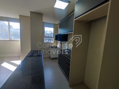 Edifício Monterrey - Centro - Apartamento Semi Mobiliado
