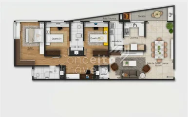 Edifício Lord Tower - Vila Estrela - Apartamento