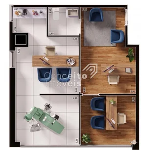 Edifício Downtown Home And Offices - Sala Comercial