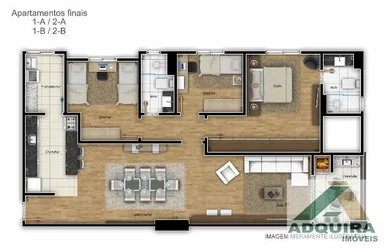 Apartamento à Venda E Locação 3 Quartos, 1 Suite, 1 Vaga, 165.43m², Centro