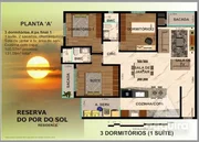 <strong>Apartamento à venda 2 Quartos, 1 Suite, 1 Vaga, 111.63M², Ce</strong>