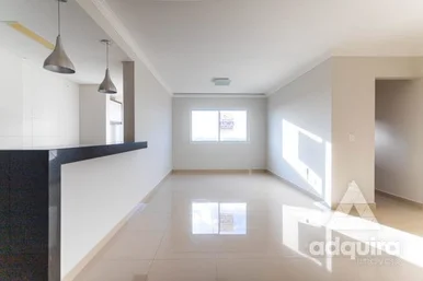 Apartamento Semimobiliado Para Locação, 1 Quarto, Centro, Ponta Grossa - Pr
