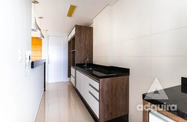 Apartamento Semimobiliado Para Locação, 1 Quarto, Centro, Ponta Grossa - Pr
