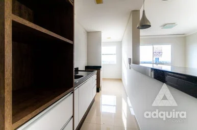 Apartamento Semimobiliado Para Locação, 1 Quarto, Centro, Ponta Grossa - Pr