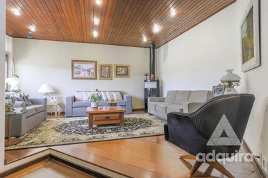 Comercial Para Locação 3 Quartos, 1 Suite, 3 Vagas, Oficinas, Ponta Grossa - Pr