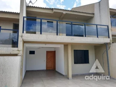 Casa Para Locação, 3 Quartos, 1 Suite, 3 Vagas, 151m², Nova Rússia, Ponta Grossa