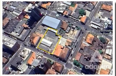 Terreno à Venda 1156.6m², Centro, Ponta Grossa - Pr