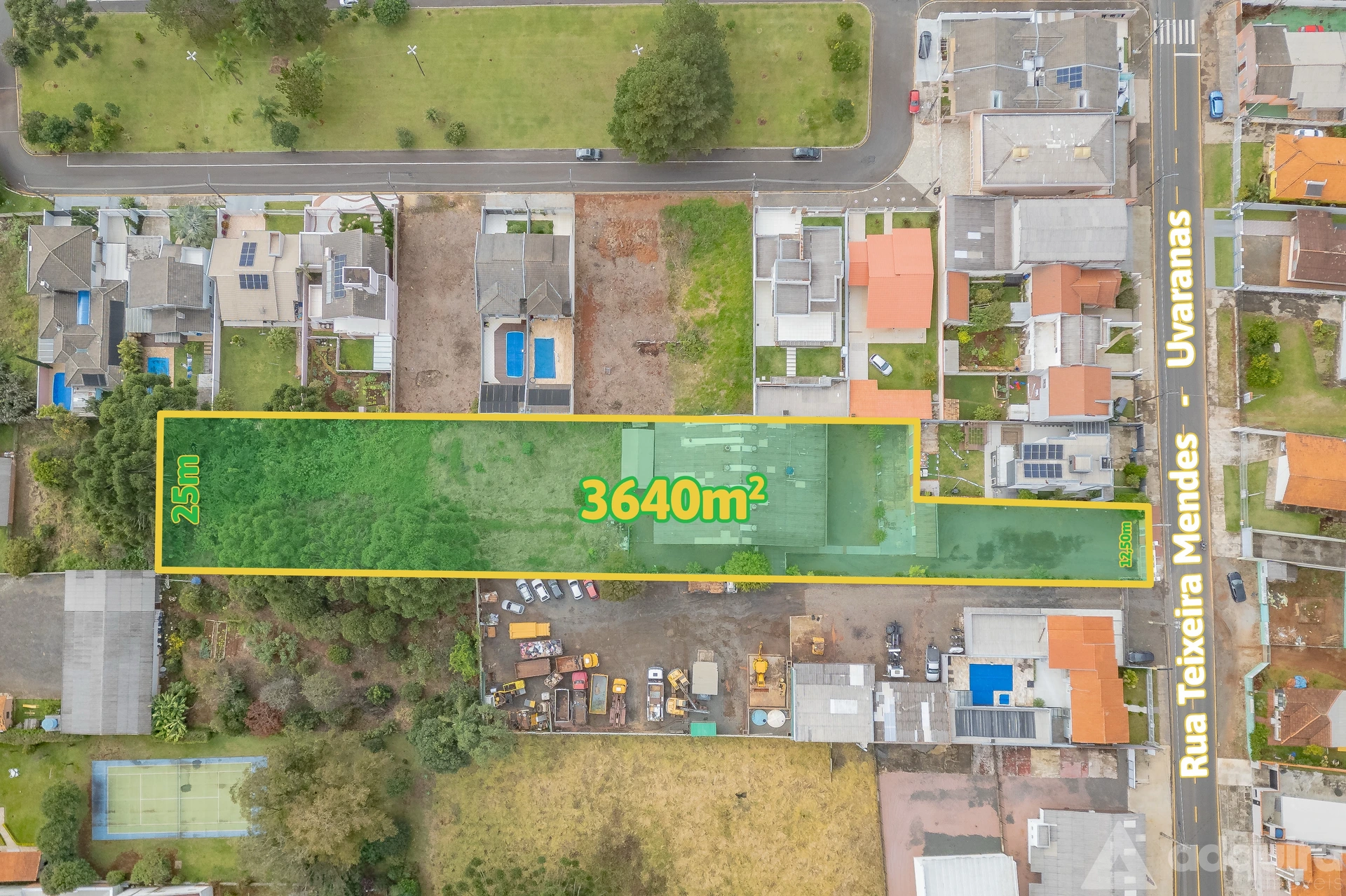 área Estratégica De 3.640m² Para Incorporação Em Uvaranas