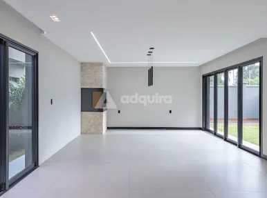Casa Com 4 Suites No Terras Alphaville Jardim Carvalho Ponta Grossa Pr