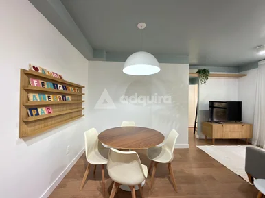 Apartamento Garden Mobiliado Para Locação No Vista Uvaranas