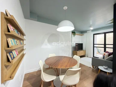 Apartamento Garden Mobiliado Para Locação No Vista Uvaranas
