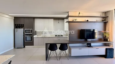 Lindo Apartamento Mobilíado Com 3 Quartos (1 Suíte) - Andar Alto Com Vista