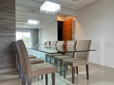 Apartamento Semimobiliado Para Locação, Centro, Ponta Grossa - Pr