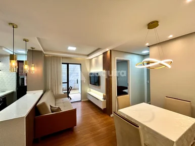 Apartamento Garden, Mobiliado, Condomínio Vista Santa Paula, Bairro Contorno