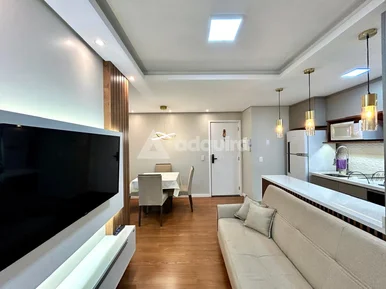 Apartamento Garden, Mobiliado, Condomínio Vista Santa Paula, Bairro Contorno