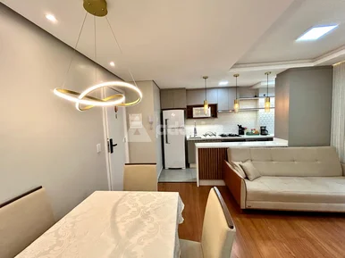 Apartamento Garden, Mobiliado, Condomínio Vista Santa Paula, Bairro Contorno