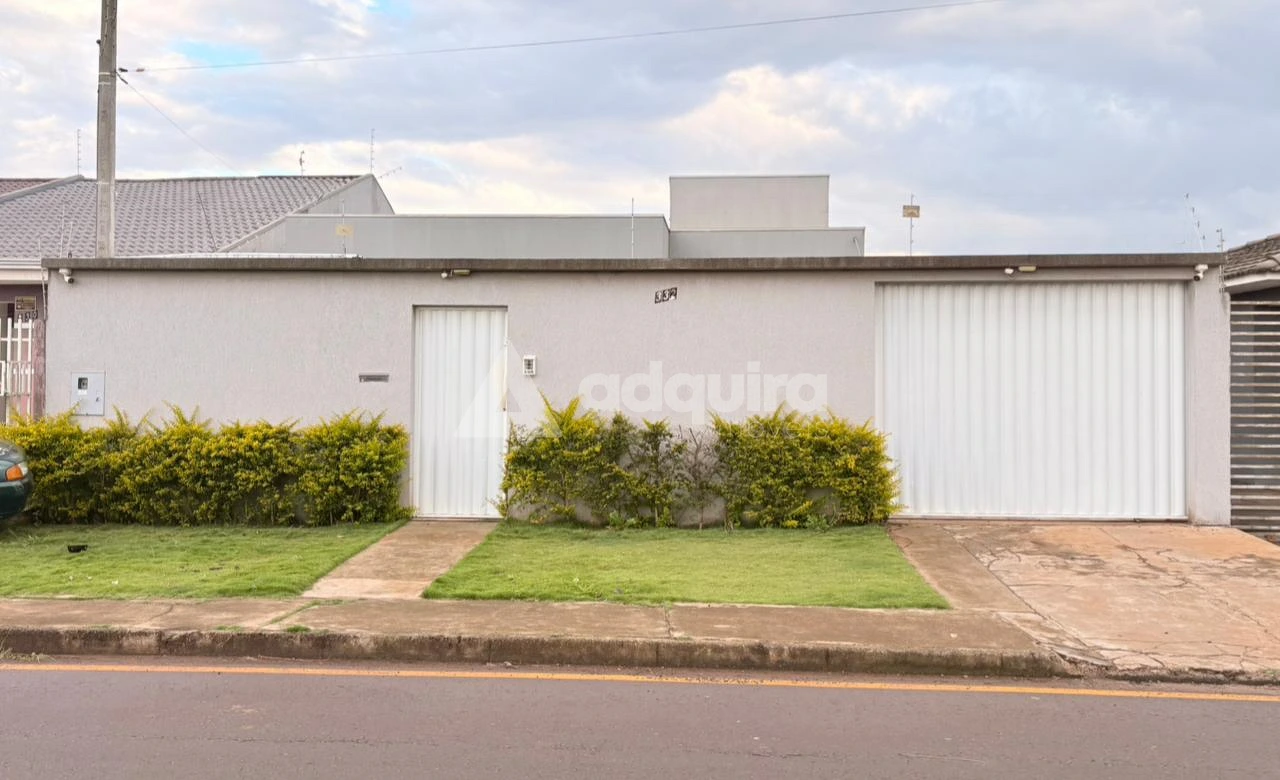 Casa Térrea - Cará-cará - Jardim Ibirapuera - Com 336 M² De Terreno