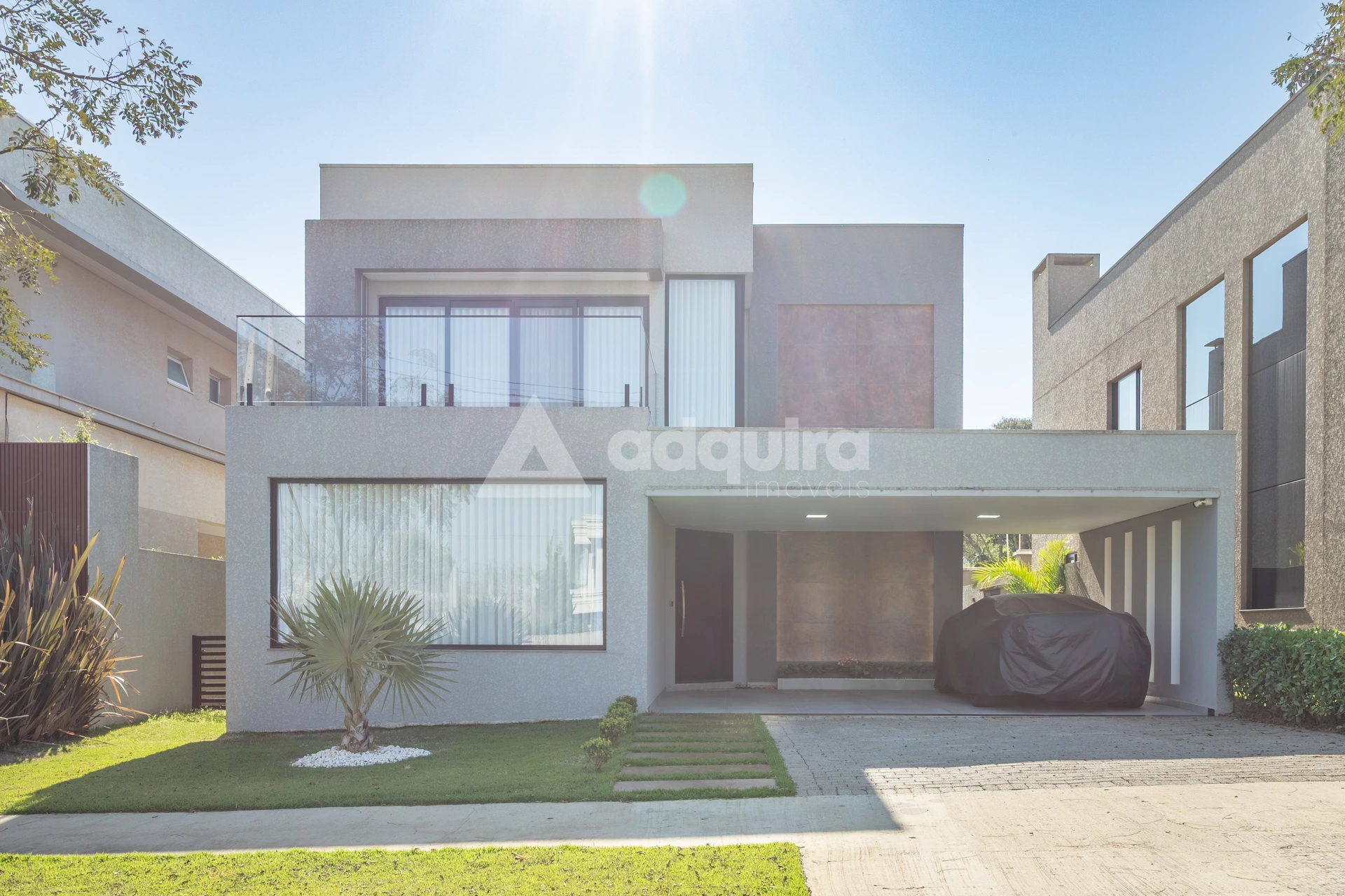 Residencia Em Conceito Aberto, Exclusiva No Terras Alphaville Ponta Grossa