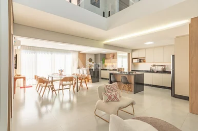 Residencia Em Conceito Aberto, Exclusiva No Terras Alphaville Ponta Grossa