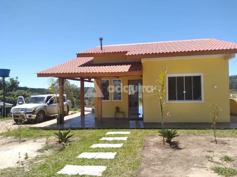 CASA COM TERRENO DE 1.000 m² E VISTA PARA O ALAGADO - PONTA GROSSA