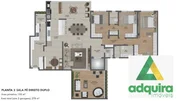 <strong>Apartamento à venda 3 Quartos, 1 Suite, 2 Vagas, 278M², Estr</strong>