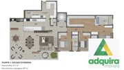 <strong>Apartamento à venda 3 Quartos, 3 Suites, 2 Vagas, 297M², Est</strong>