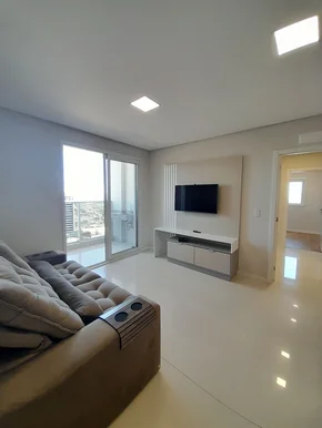 Apartamento Totalmente Mobiliado Para Locação, 3 Quartos, 1 Suíte, 2 Vagas, 192.