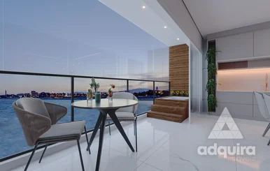 Apartamento à Venda Em Frente Ao Lago De Olarias. 2 Quartos (sendo 2 Suítes), 1 
