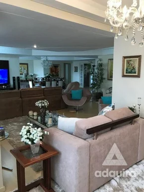Apartamento à Venda 4 Quartos, 2 Suites, 2 Vagas, 340m², Centro, Ponta Grossa - 