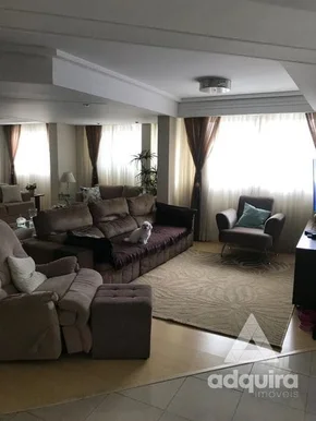 Apartamento à Venda 4 Quartos, 2 Suites, 2 Vagas, 340m², Centro, Ponta Grossa - 