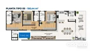 <strong>Apartamento à venda 3 Quartos, 3 Suites, 2 Vagas, 146.56M², </strong>