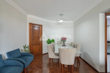 Apartamento à Venda No Centro De Ponta Grossa, Pr
