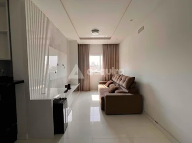 Apartamento Semi-mobiliado Para Locação E Venda - Jardim Carvalho, Ponta Grossa