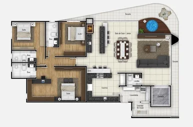 Apartamento à Venda, Centro, Ponta Grossa, Pr