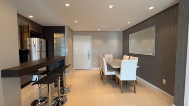 Belíssimo Apartamento Mobiliado No Edifício Benevento - Centro - Ponta Grossa - 